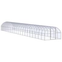 vidaXL Lauko narvas viščiukams, 3x20x2m, galvanizuotas plienas