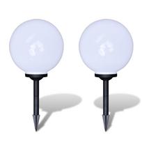 vidaXL Lauko LED šviestuvai takeliui, 2vnt, 30cm, įsmeigiami
