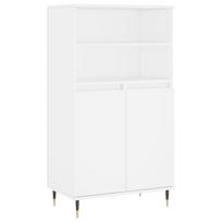 vidaXL Komoda, baltos spalvos, 60x36x110cm, apdirbta mediena