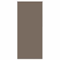 vidaXL Roletas su tamsinančiomis užuolaidomis, 104,4x230 cm, audinys, plotis 100 cm, kavos spalvos