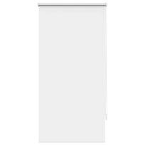 vidaXL Roletas, neperšlampamas, 64,4x120 cm, audinys, plotis 60 cm, baltos spalvos