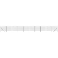 vidaXL Vielinė tinklinė tvora, antracito, 1,6x25m, plienas
