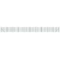 vidaXL Vielinė tinklinė tvora su smaigais, žalios spalvos, 1,6x25m