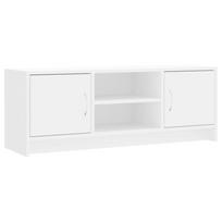 vidaXL Televizoriaus spintelė, balta, 102x30x37,5cm, apdirbta mediena