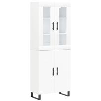 vidaXL Komoda, baltos spalvos, 69,5x34x180cm, apdirbta mediena