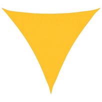 vidaXL Uždanga nuo saulės, geltona, 3,6x3,6x3,6m, HDPE, 160g/m²