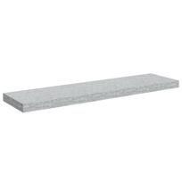 vidaXL Pakabinama sieninė lentyna, betono pilka, 90x23,5x3,8cm, MDF