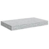 vidaXL Pakabinama sieninė lentyna, betono pilka, 40x23,5x3,8cm, MDF
