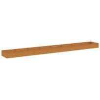 vidaXL Aukštas sodo lovelis, 770x100x36cm, Corten plienas