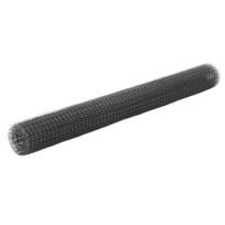 vidaXL Vielos tinklas su PVC danga, pilkas, 10x1,5m