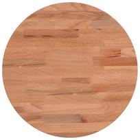 vidaXL Stalviršis, 30x1,5cm, bukmedžio medienos masyvas, apskritas
