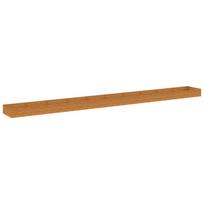 vidaXL Aukštas sodo lovelis, 960x100x36cm, Corten plienas