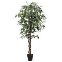 vidaXL Dirbtinis klevas, žalios spalvos, 80 cm, 224 lapai