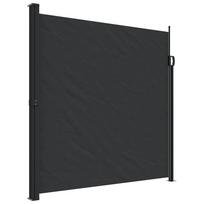 vidaXL Ištraukiama šoninė markizė, juodos spalvos, 200x500cm