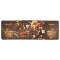 vidaXL Virtuvės kilimas, įvairių spalvų, 60x180cm, plaunamas