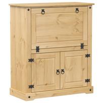 vidaXL Vyno spintelė Corona, 97x45x114cm, pušies medienos masyvas