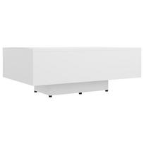 vidaXL Kavos staliukas, baltos spalvos, 85x55x31cm, apdirbta mediena