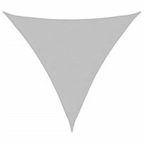vidaXL Burė nuo saulės, pilka, 3x3x3m, 100% oksfordo poliesteris