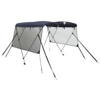 vidaXL Bimini viršaus stogelis su sienomis, 183x(185-198)x137cm