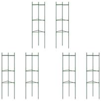vidaXL Pomidorų narvai, 6vnt., 116 cm Plienas ir PP