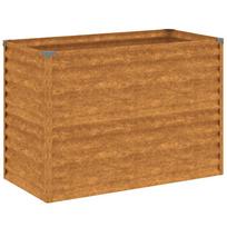 vidaXL Pakelta sodo lysvė, 100x50x69 cm, Corten plienas