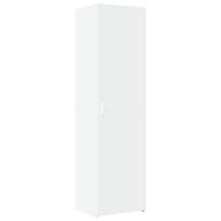 vidaXL Komoda, baltos spalvos, 50x42,5x185cm, apdirbta mediena