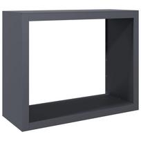 vidaXL Stovas malkoms, antracito spalvos, 100x40x80cm, plienas