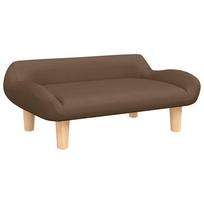 vidaXL Vaikiška sofa, rudos spalvos, 70x40x24cm, audinys