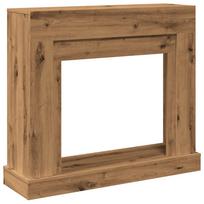 vidaXL Židinio apvadas, artisano, 100x30x87,5cm, apdirbta mediena