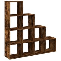 vidaXL Pertvara/knygų spinta, ąžuolo, 131,5x29x131,5cm, 4 aukštų