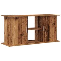 vidaXL Akvariumo stovas, medienos, 121x41x58cm, apdirbta mediena