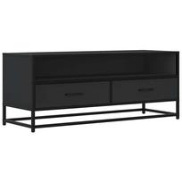 vidaXL Televizoriaus spintelė, juoda, 100x34,5x40cm, mediena/metalas