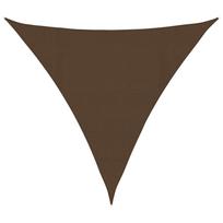 vidaXL Uždanga nuo saulės, rudos spalvos, 4,5x4,5x4,5m, HDPE, 160g/m²