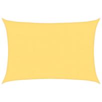 vidaXL Uždanga nuo saulės, smėlio spalvos, 5x6m, HDPE, 160g/m²