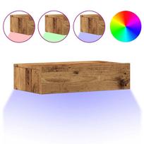 vidaXL Televizoriaus spintelė su LED, medienos, 60x35x15,5cm