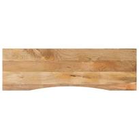 vidaXL Rašomojo stalo stalviršis su linkiu, 160x50x2,5 cm, mango