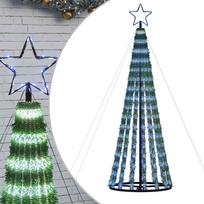 vidaXL LED Kalėdų eglutė 275 LED Mėlyna 180 cm