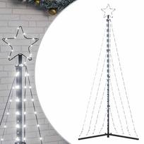 vidaXL LED Kalėdų eglutė 339 LED Šalta Balta 187 cm