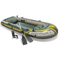INTEX Seahawk 4 Pripučiama valtis su irklais ir pompa, 68351NP