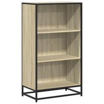 vidaXL knygų spintelė Sonoma ąžuolas 60x35x107,5 cm inžinerinė mediena
