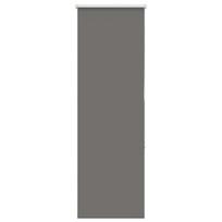 vidaXL roletas smėlio Pilka 55x130 cm audinio plotis 50,7 cm