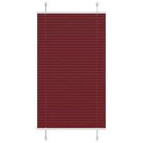 vidaXL Plisuota žaliuze Bordo raudona 80x150 cm Audinio plotis 79,4 cm