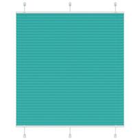 vidaXL Plisuotos žaliuzės benzininis žalias 120x150 cm audinio plotis