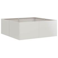 vidaXL Lovelis, 80x80x30cm, nerūdijantis plienas