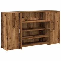 vidaXL Registratūra, medienos, 180x50x103,5 cm, apdirbta mediena