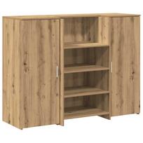 vidaXL Registratūra, artisano, 135x50x103,5 cm, apdirbta mediena