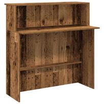 vidaXL Registratūra, medienos, 100x50x103,5 cm, apdirbta mediena