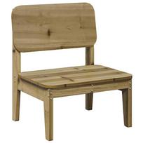 vidaXL sodo kėdė 60x52,5x72 cm impregnuota pušis