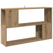 vidaXL knygų spintelė Artisan ąžuolas 100x24x63 cm inžinerinė mediena