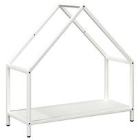 vidaXL Malkų stovas Baltas 60x25x60 cm Šaltai valcuotas plienas